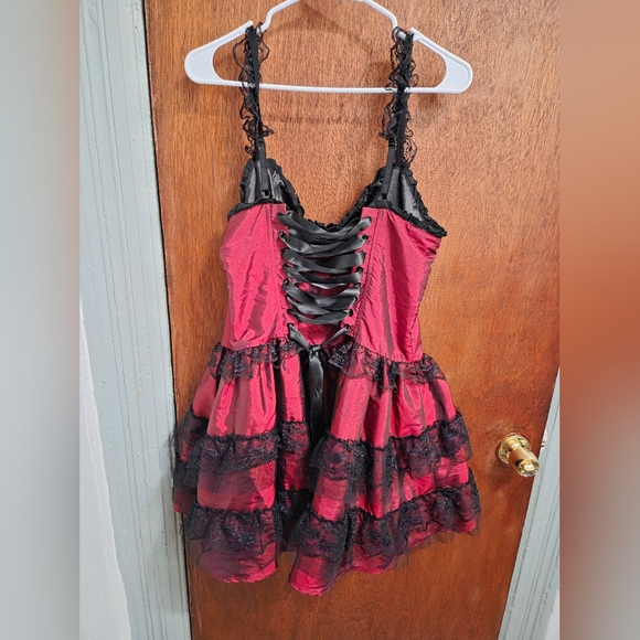 Dolls Kill Forsaken Nights Mini Dress (XXL) - Picture 2 of 4